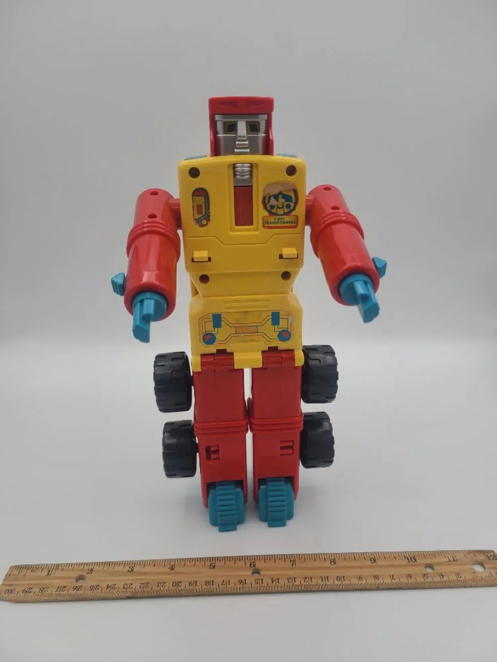 My First Transformers Dump Truck Action Figure Playskool 1986 Takara Vintage